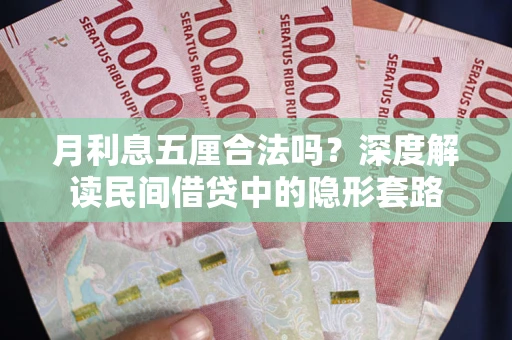 武汉月利息五厘合法吗？深度解读民间借贷中的隐形套路