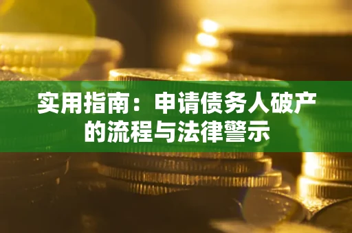 武汉实用指南：申请债务人破产的流程与法律警示