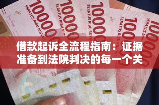 武汉借款起诉全流程指南：证据准备到法院判决的每一个关键步骤