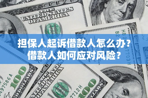 武汉担保人起诉借款人怎么办？借款人如何应对风险？
