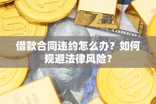 武汉借款合同违约怎么办？如何规避法律风险？