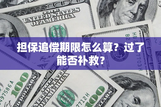武汉担保追偿期限怎么算？过了能否补救？